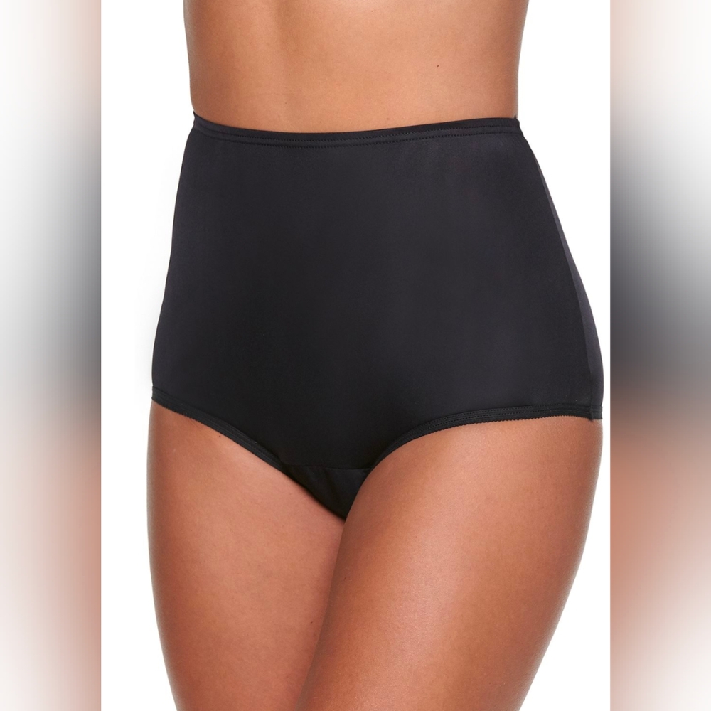 Vanity Fair Perfectly Yours Ravissant Tailored Briefs in Mid Black Sz 10/3XL NWT